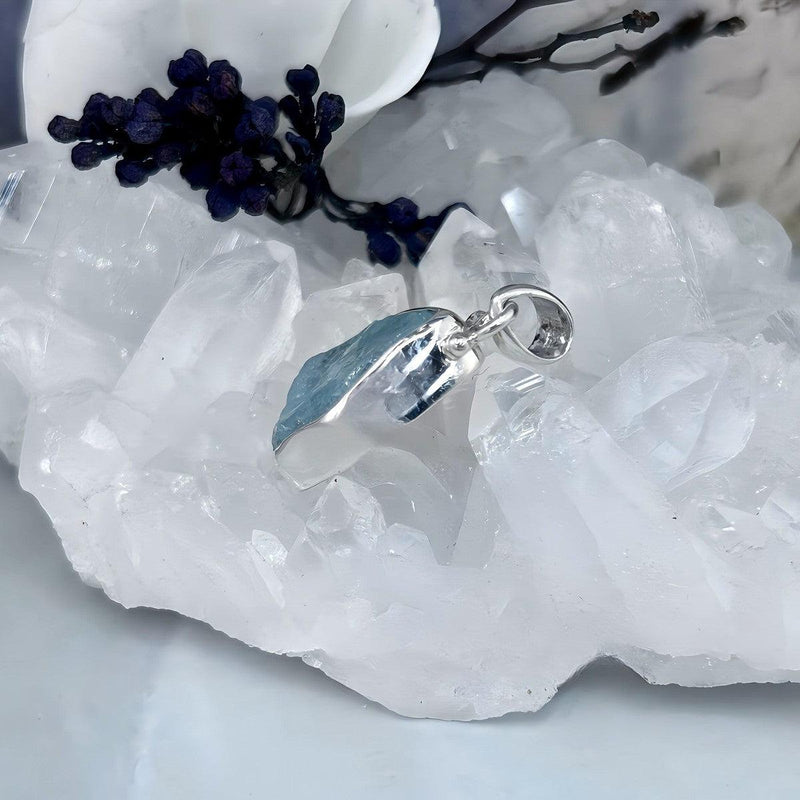 Rough Aquamarine Crystal Jewellery