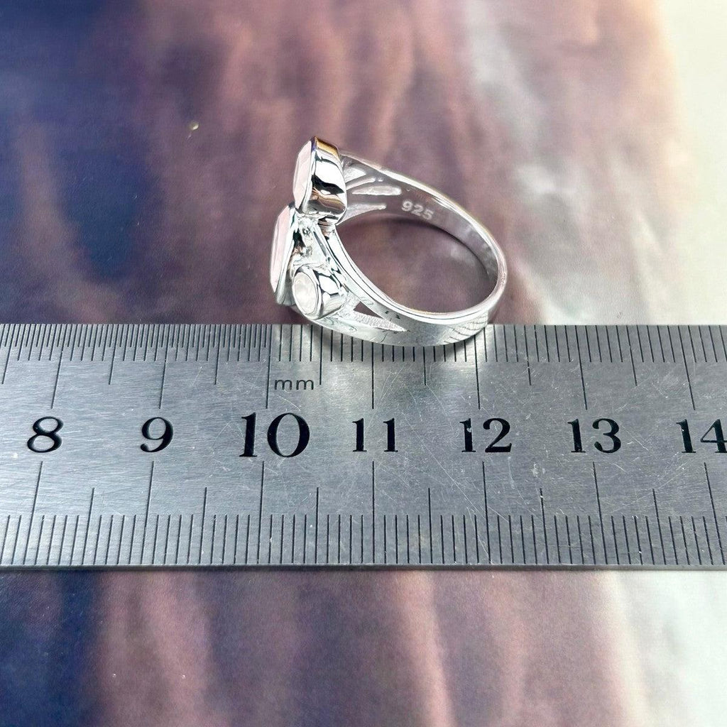 Pale Pink Crystal Ring