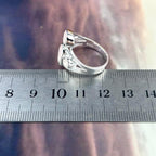 Pale Pink Crystal Ring