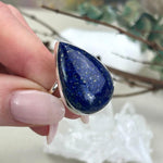 Lapis With Pyrite Ring