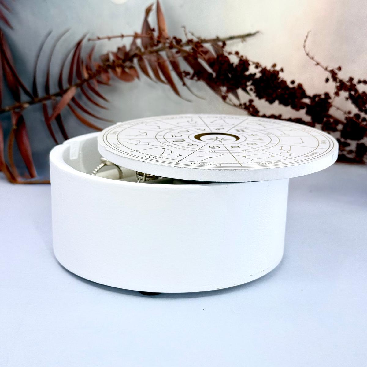 White Star Sign Jewellery Box