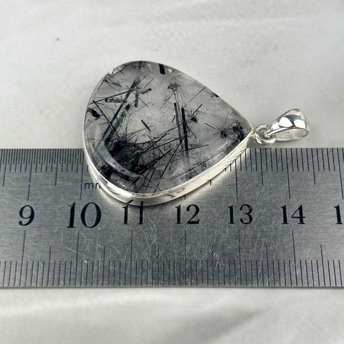 Black Tourmaline Shards Pendant