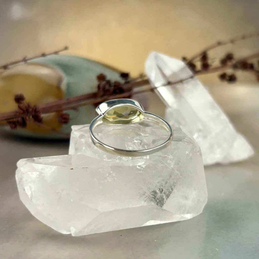 Crystal Ring For Good Luck