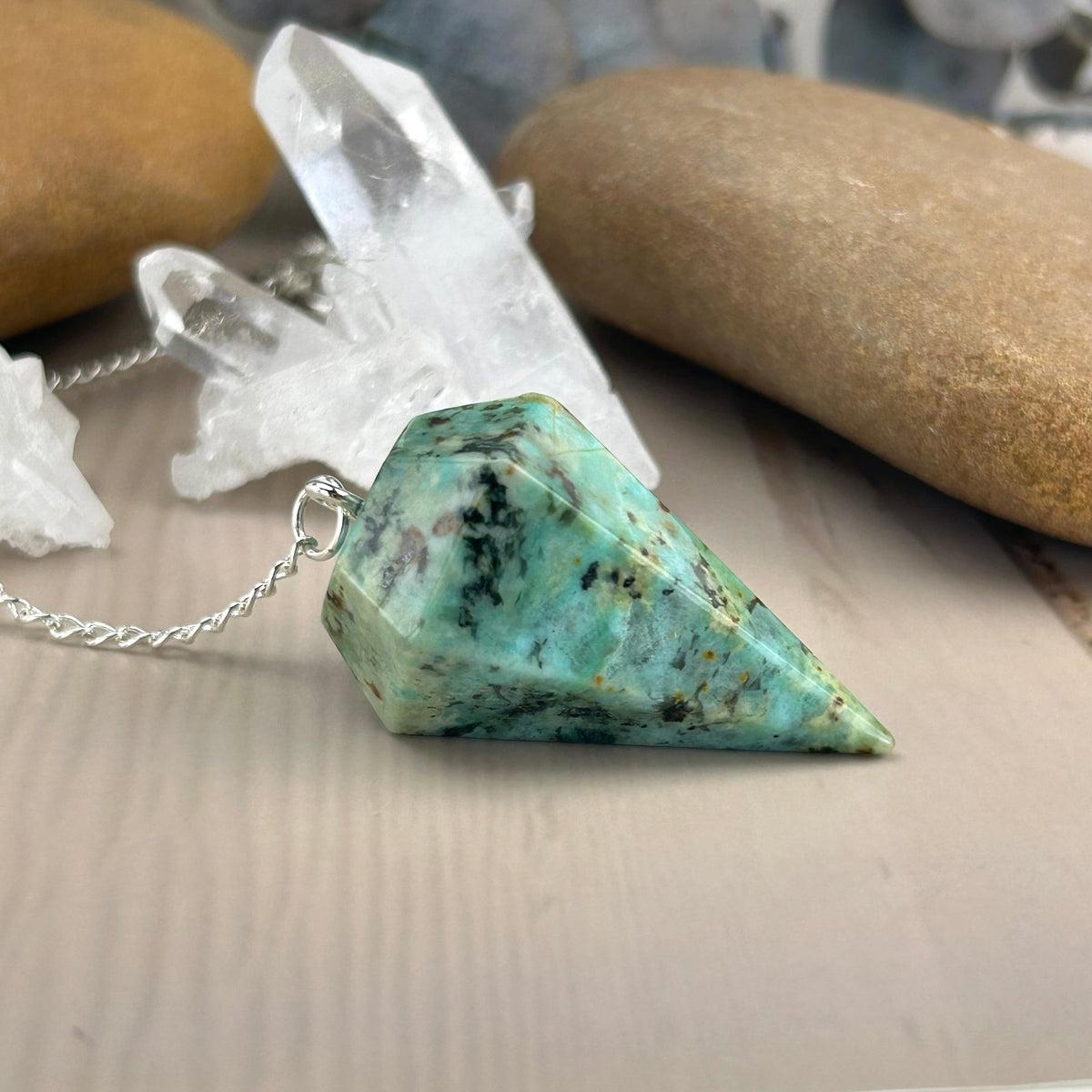 African Turquoise Pendulum
