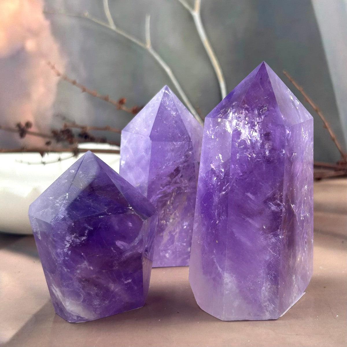 Ametrine Crystal Point