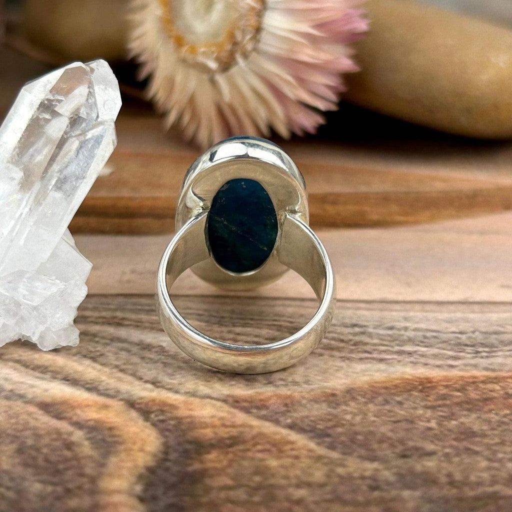 Sterling Silver Apatite Ring
