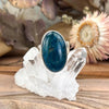 Oval Apatite Ring