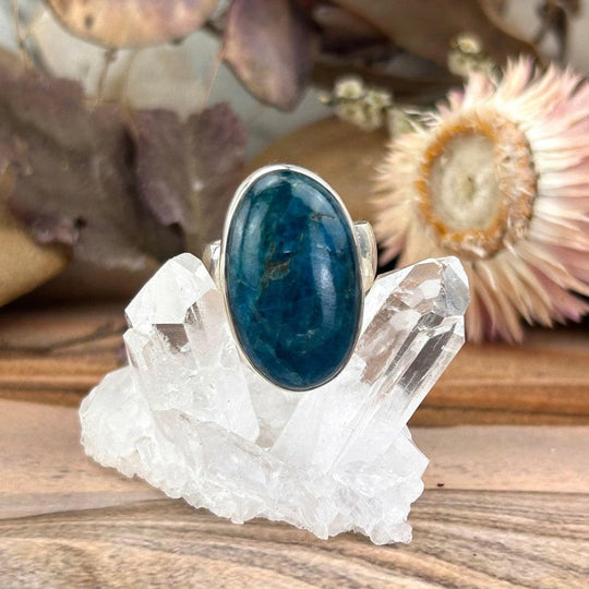 Apatite Oval Ring