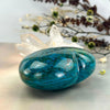 Chrysocolla Crystal Carving