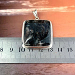 Nuummite Square Pendant