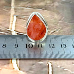 Carnelian Rough Cut Ring