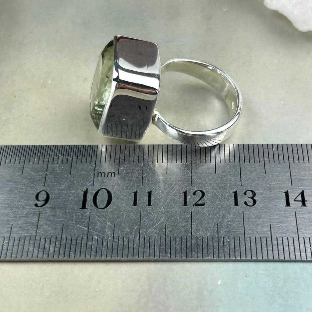 Rectangular Cut Gemstone Ring