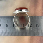 Bright Colour Carnelian Ring