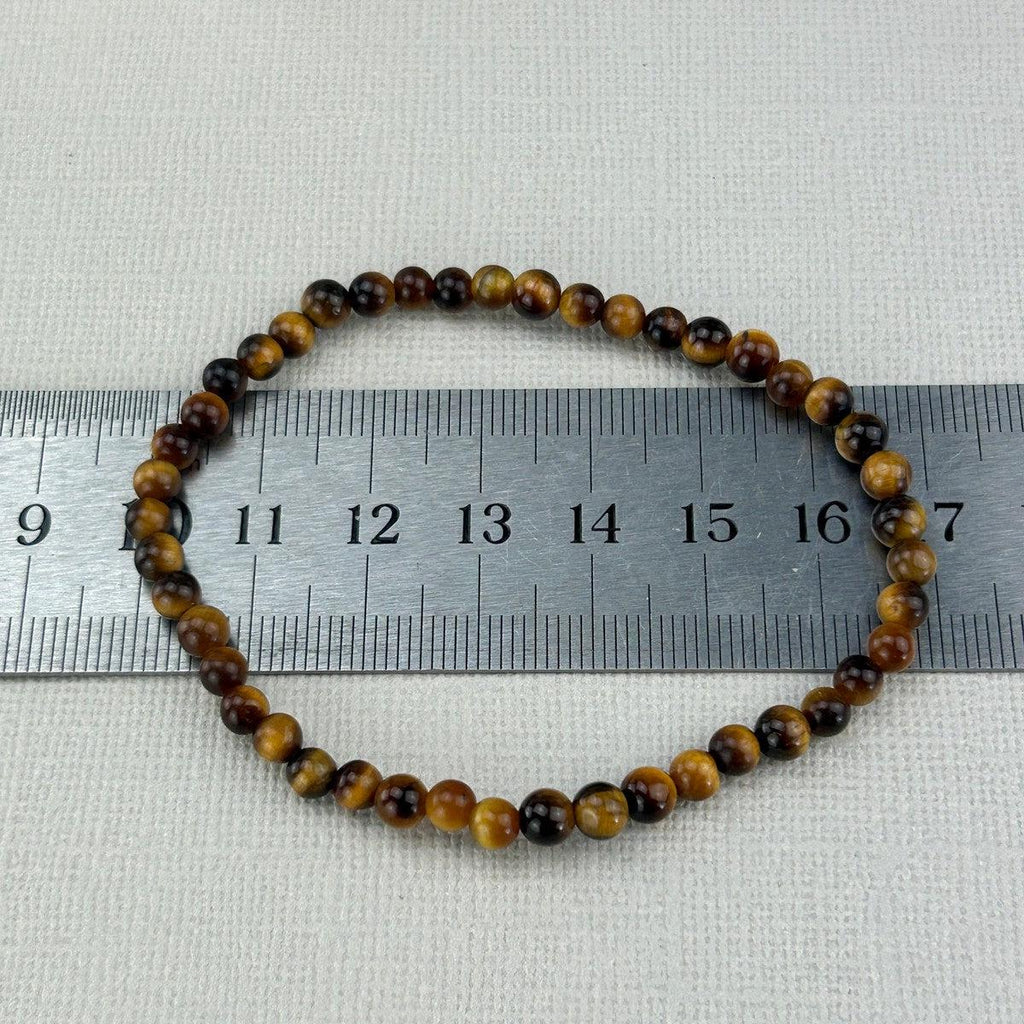 Men's Tiger's Eye Bead Bracelet