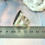 Labradorite Rectangle Ring