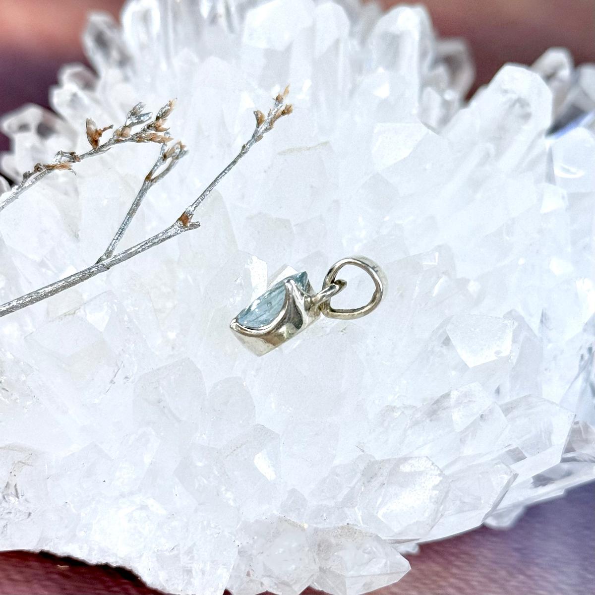 Dainty Gemstone Pendant