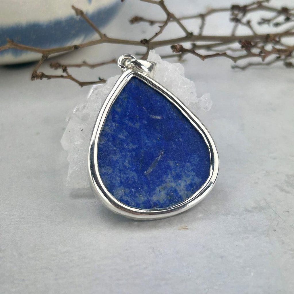 Bright Blue Crystal Pendant