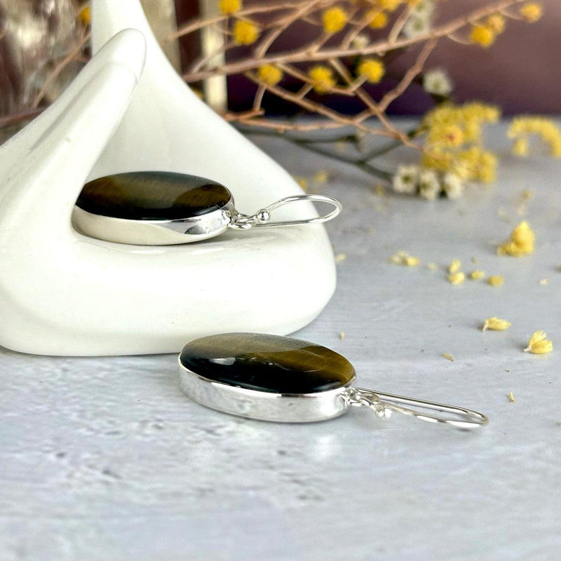 Classic Tiger Eye Earrings