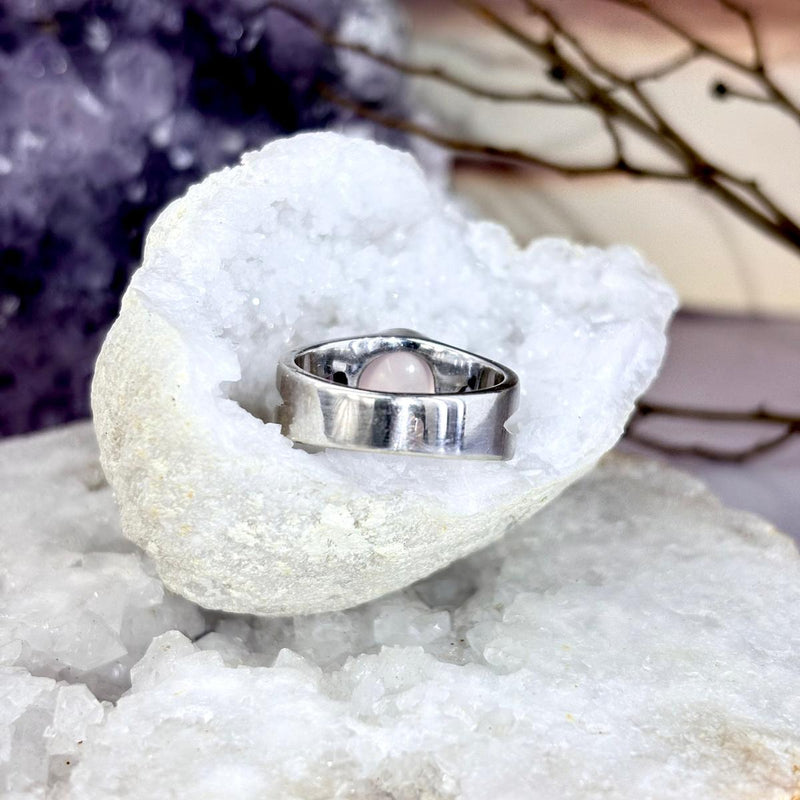 Gold And Silver Gemstone Ring