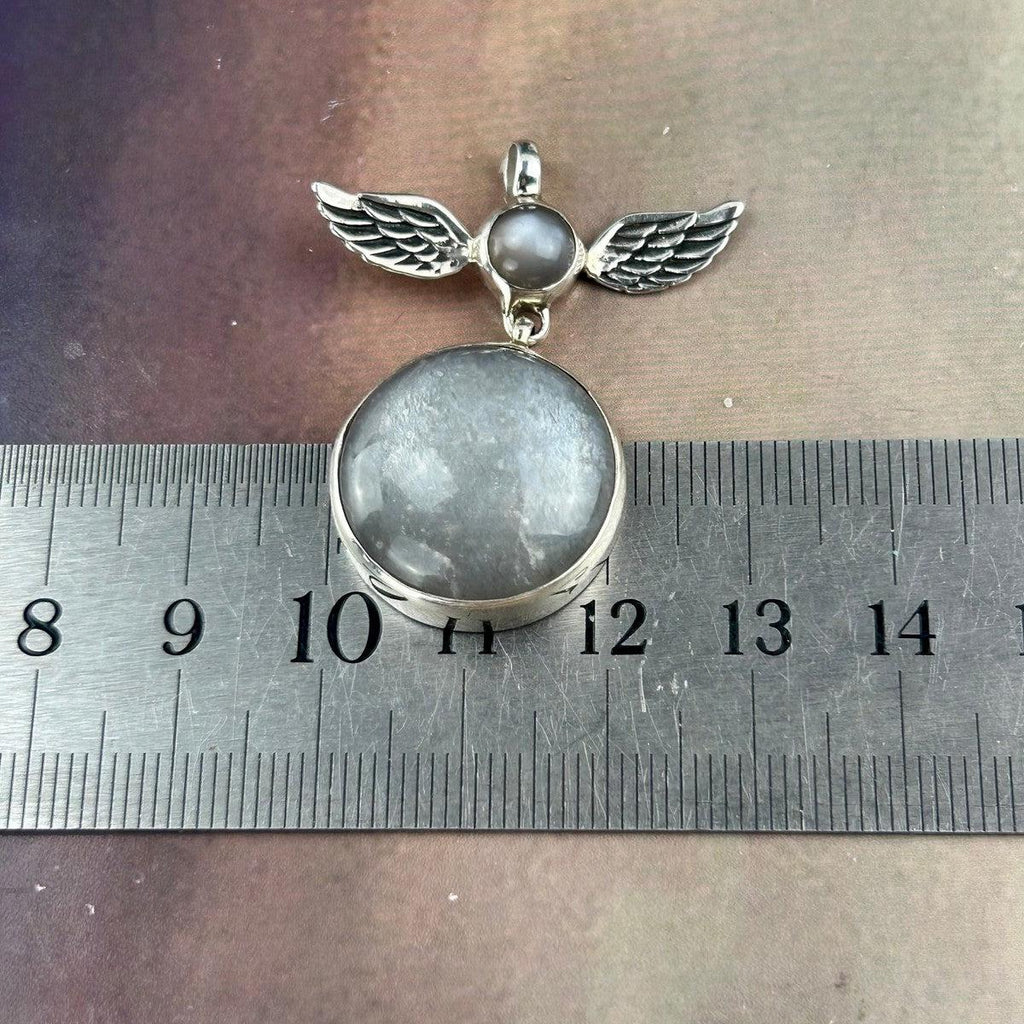 Shimmering Crystal Pendant