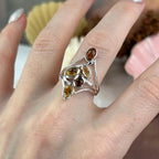 Yellow Gemstone Ring