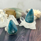 Apatite Teardrop Ring