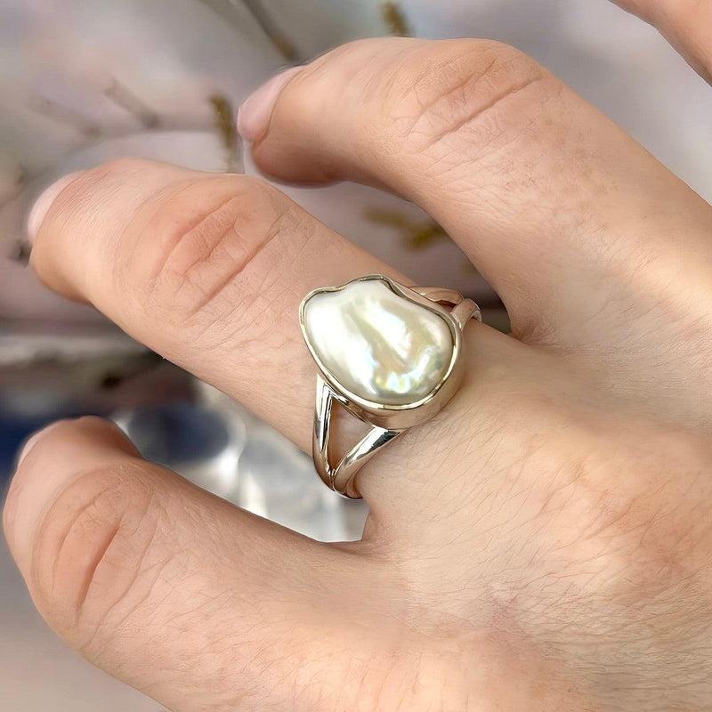 Organic Pearl Ring