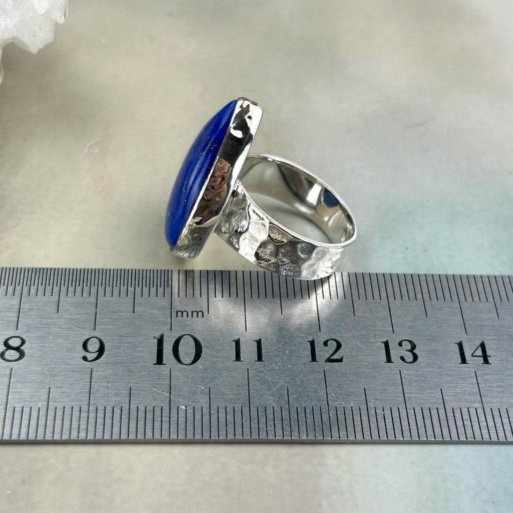 Crystal With Pyrite Ring