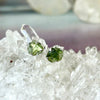 Authentic Moldavite Studs