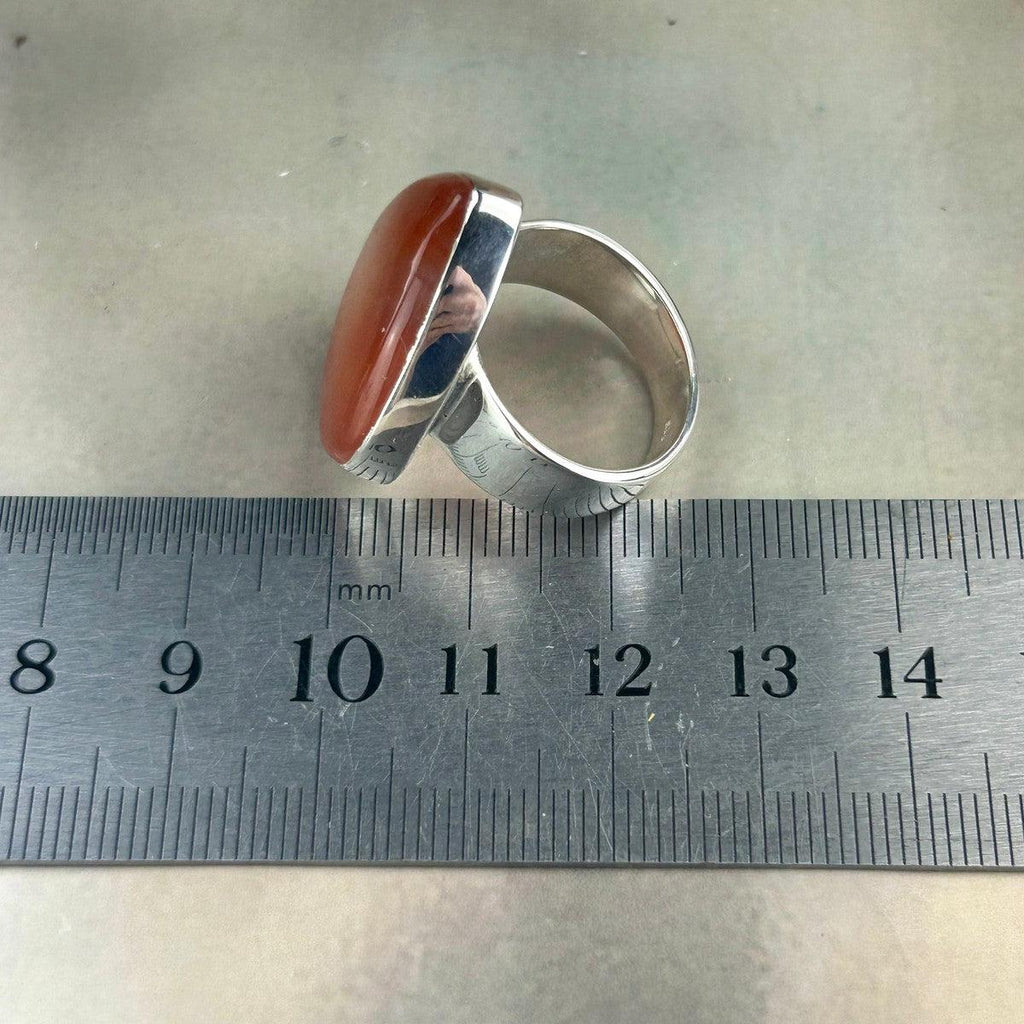 Carnelian Ladies Ring