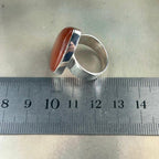 Carnelian Ladies Ring