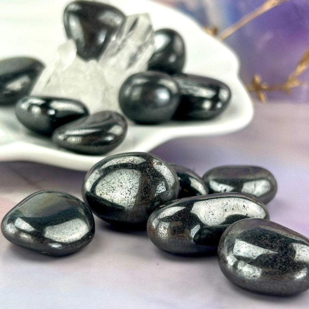 Metallic Grey Crystal