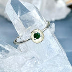 Floral Design Gemstone Ring