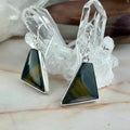 Blue Tiger's Eye Earrings