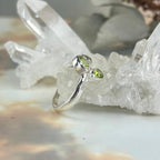 Peridot Sterling Silver Ring