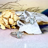 Aquamarine Twist Band Ring