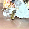 Yellow Crystal Bar Pendant