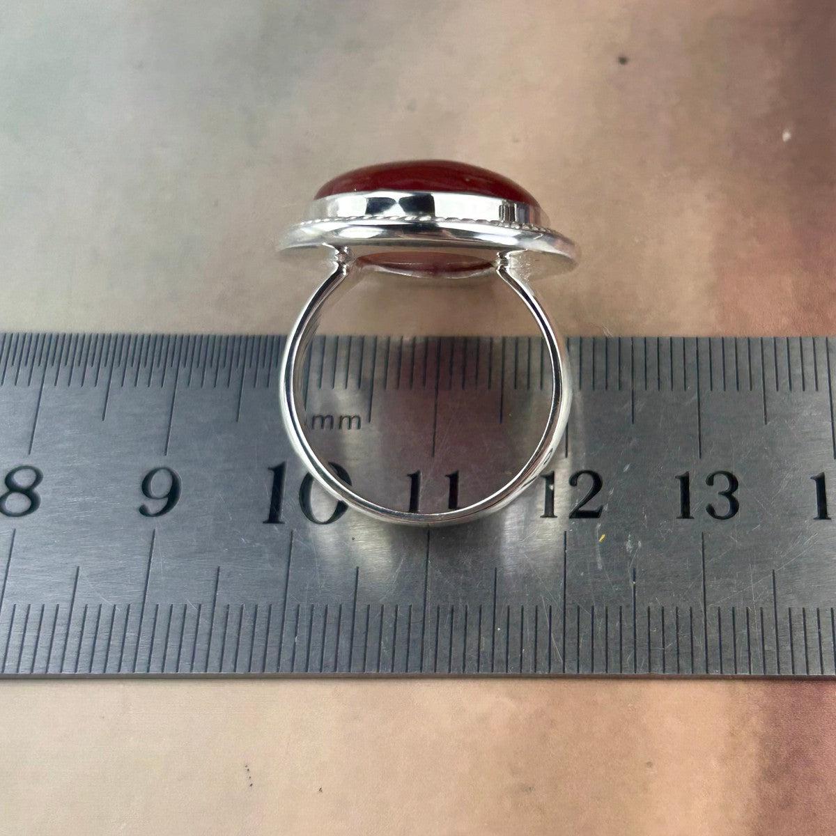 Fancy Carnelian Ring