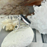 Protection Crystal Silver Ring