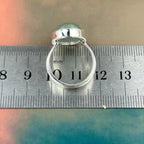 Aquamarine Crystal Ring Australia