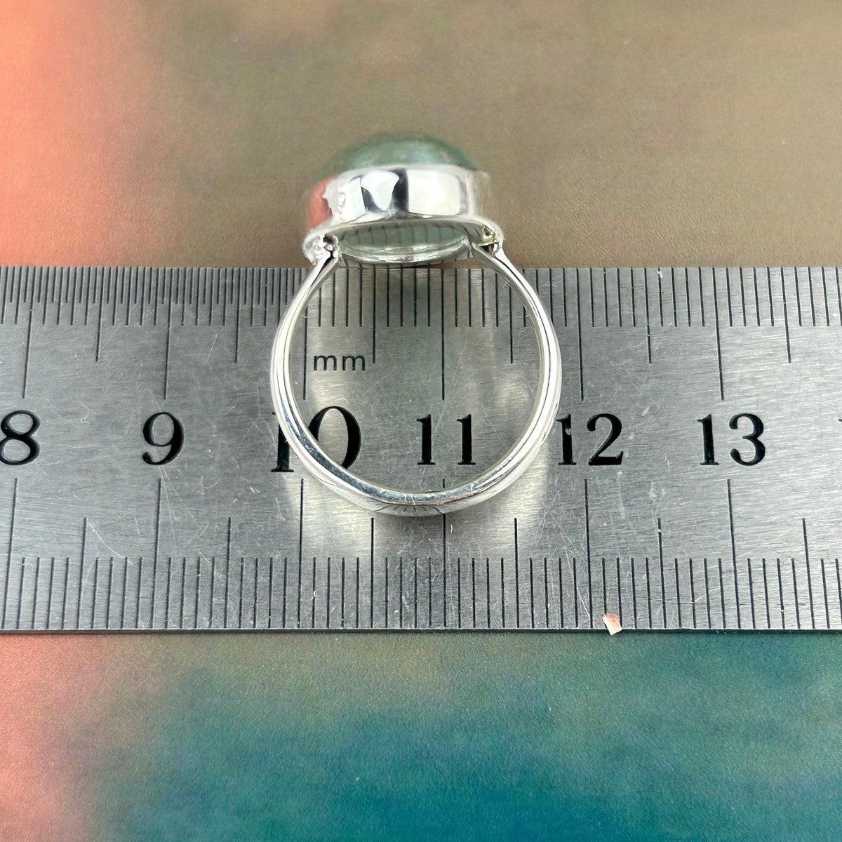 Aquamarine Crystal Ring Australia
