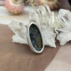 Navy Blue Stone Pendant