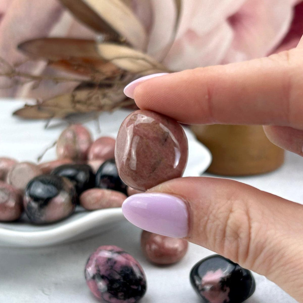 Pink And Black Crystal