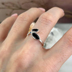 Dainty Garnet Ring