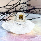 Size 9 Citrine Ring