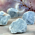 Rough Cut Angelite Stones