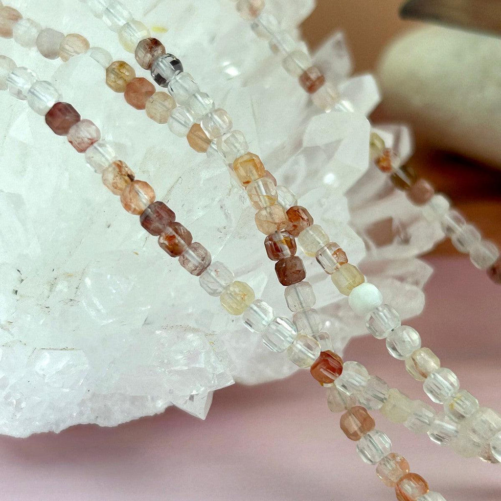 Multi Colour Stone Beaded Necklace