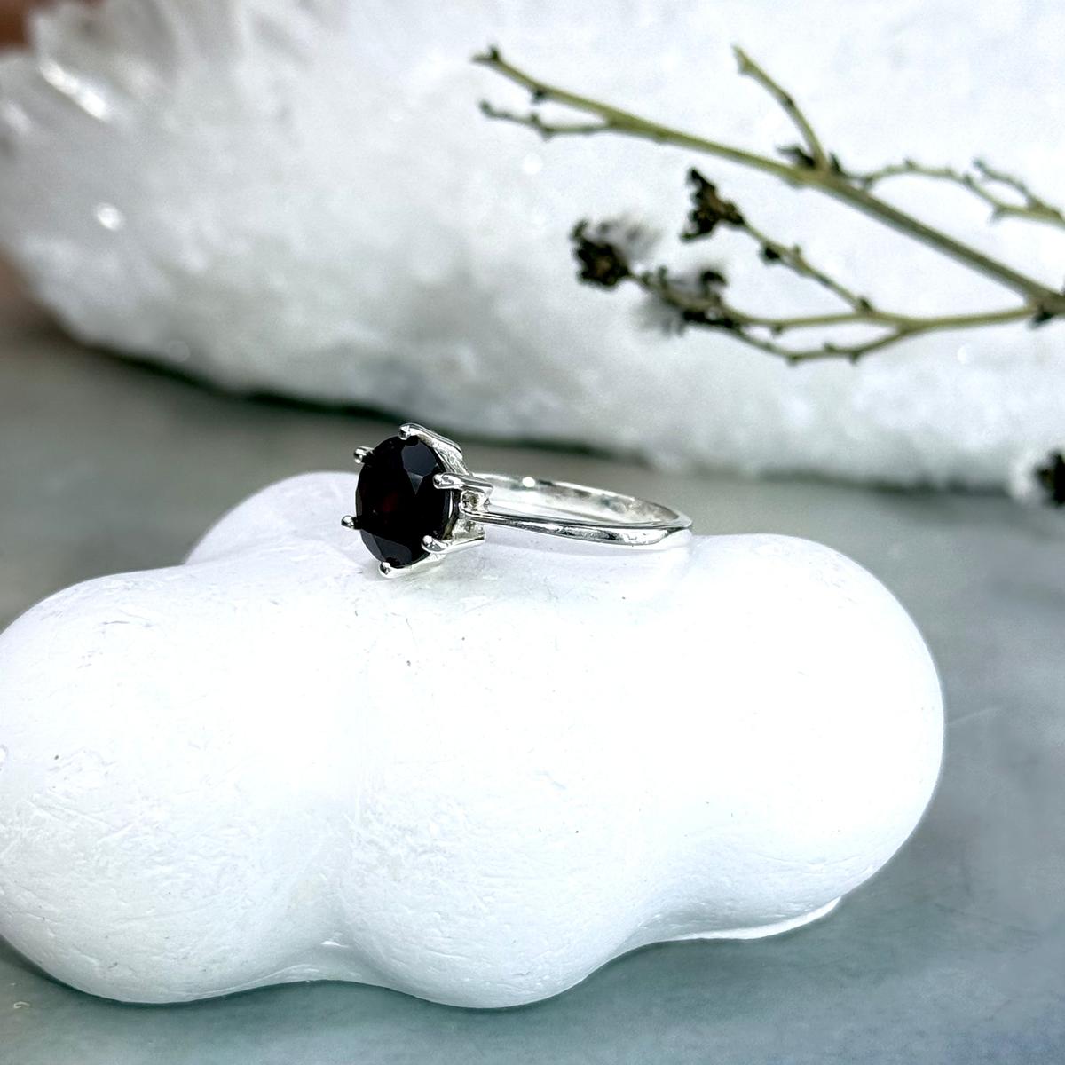 Assorted Gemstone Brilliant Cut Ring