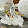 Green Gemstone Gold Ring