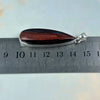 Shimmery Red Stone Pendant